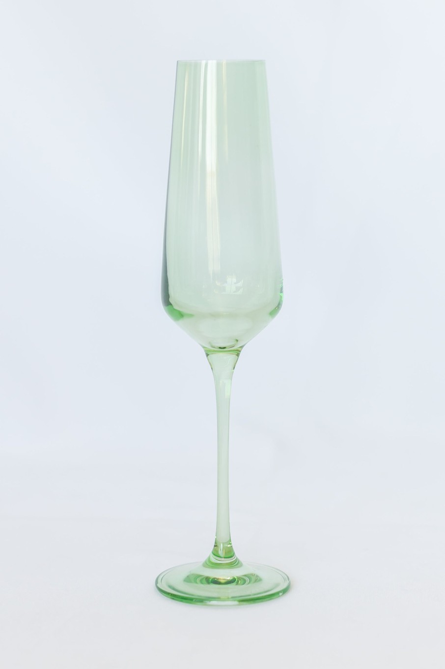 Glassware Estelle Colored Glass | Estelle Colored Champagne Flute - Set Of 2 {Mint Green}