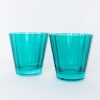 Glassware Estelle Colored Glass | Estelle Colored Sunday Low Balls - Set Of 2 {Emerald Green}