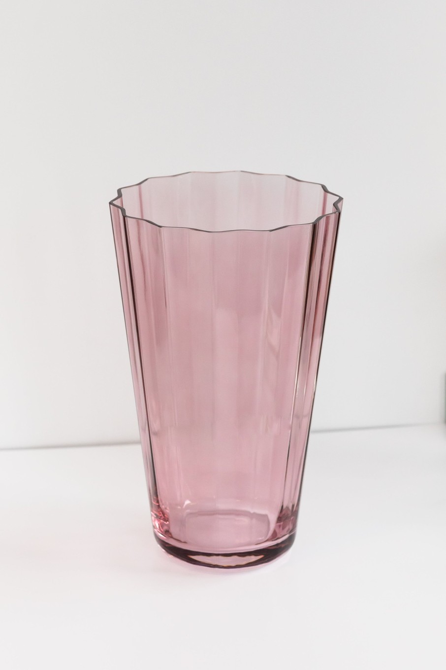 Glassware Estelle Colored Glass | Estelle Colored Sunday Vase - {Rose}