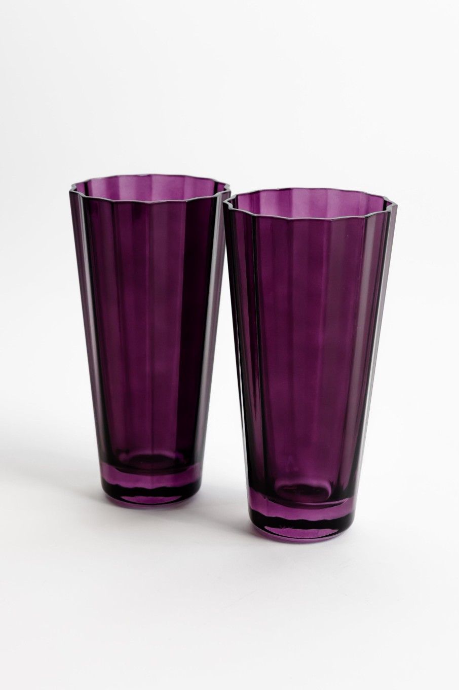 Glassware Estelle Colored Glass | Estelle Colored Sunday High Balls - Set Of 2 {Amethyst}