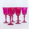 Glassware Estelle Colored Glass | Estelle Colored Regal Goblet - Set Of 6 {Viva Magenta (Our Fuchsia)}