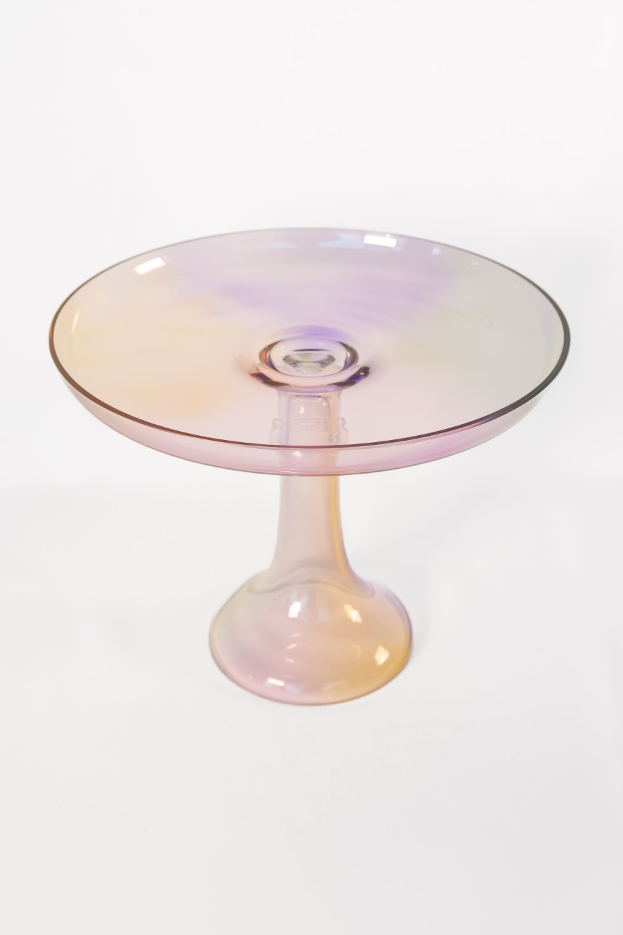 Cake Stands Estelle Colored Glass | Estelle Cake Stand {Iridescent}