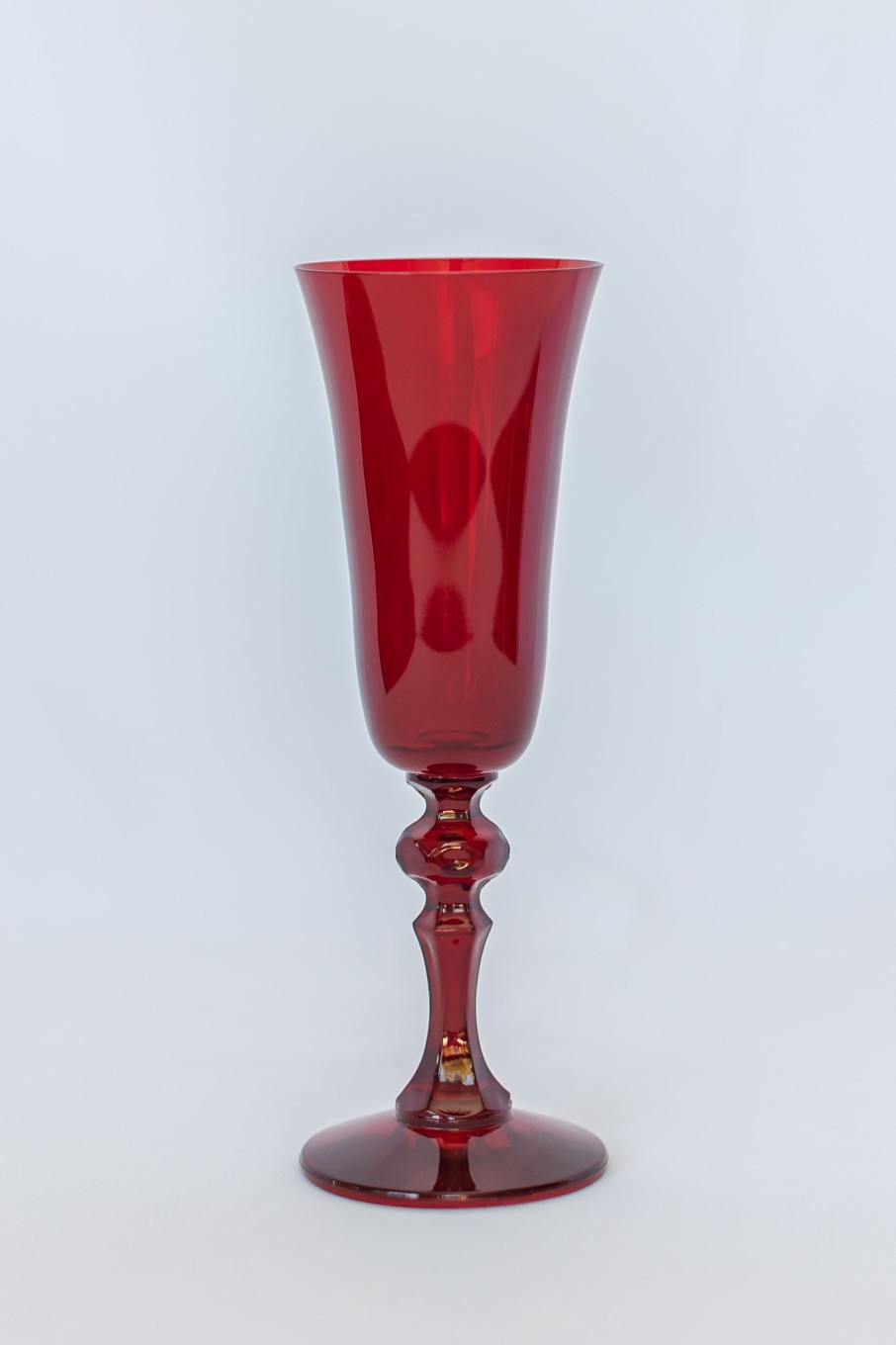 Glassware Estelle Colored Glass | Estelle Colored Regal Flute - Set Of 2 {Red}