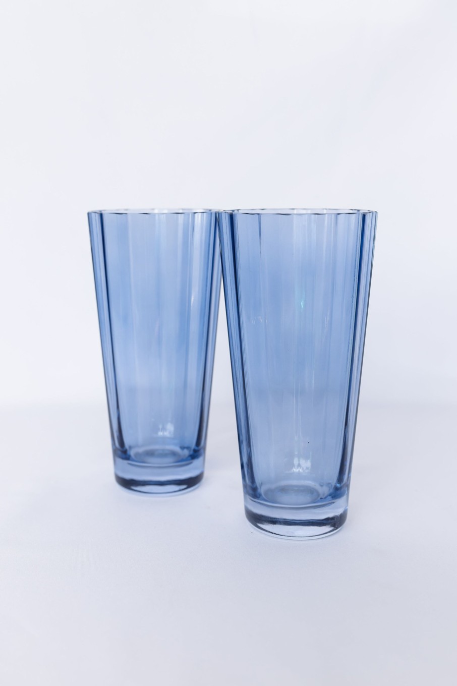 Glassware Estelle Colored Glass | Estelle Colored Sunday High Balls - Set Of 2 {Cobalt Blue}