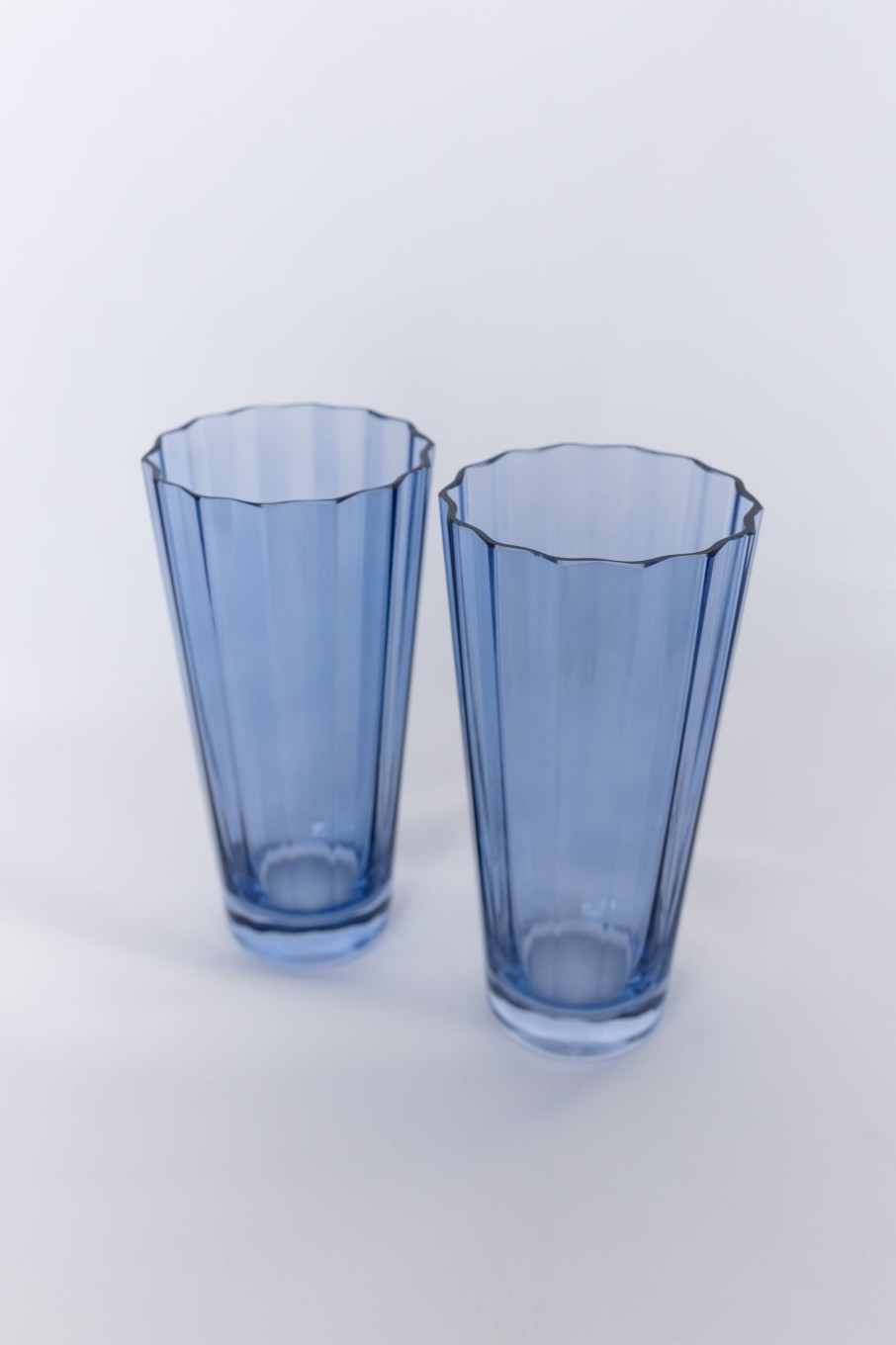 Glassware Estelle Colored Glass | Estelle Colored Sunday High Balls - Set Of 2 {Cobalt Blue}