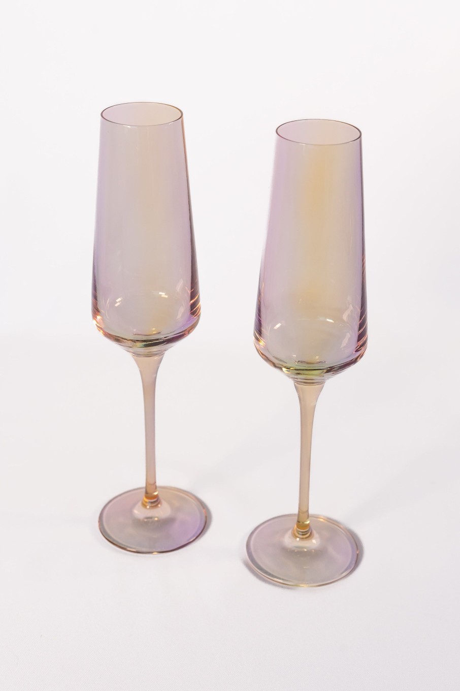 Glassware Estelle Colored Glass | Estelle Colored Champagne Flute - Set Of 2 {Iridescent}