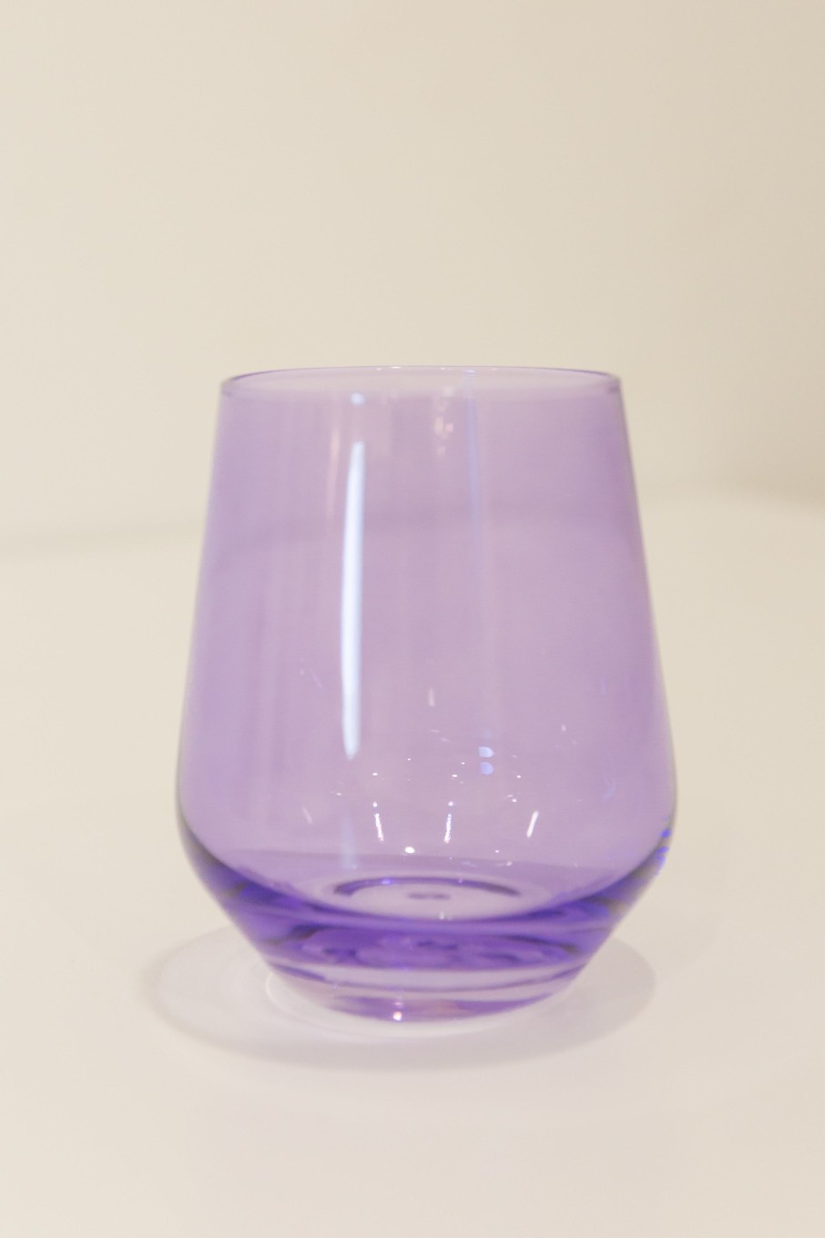 Glassware Estelle Colored Glass | Estelle Colored Wine Stemless - Set Of 6 {Custom Set}