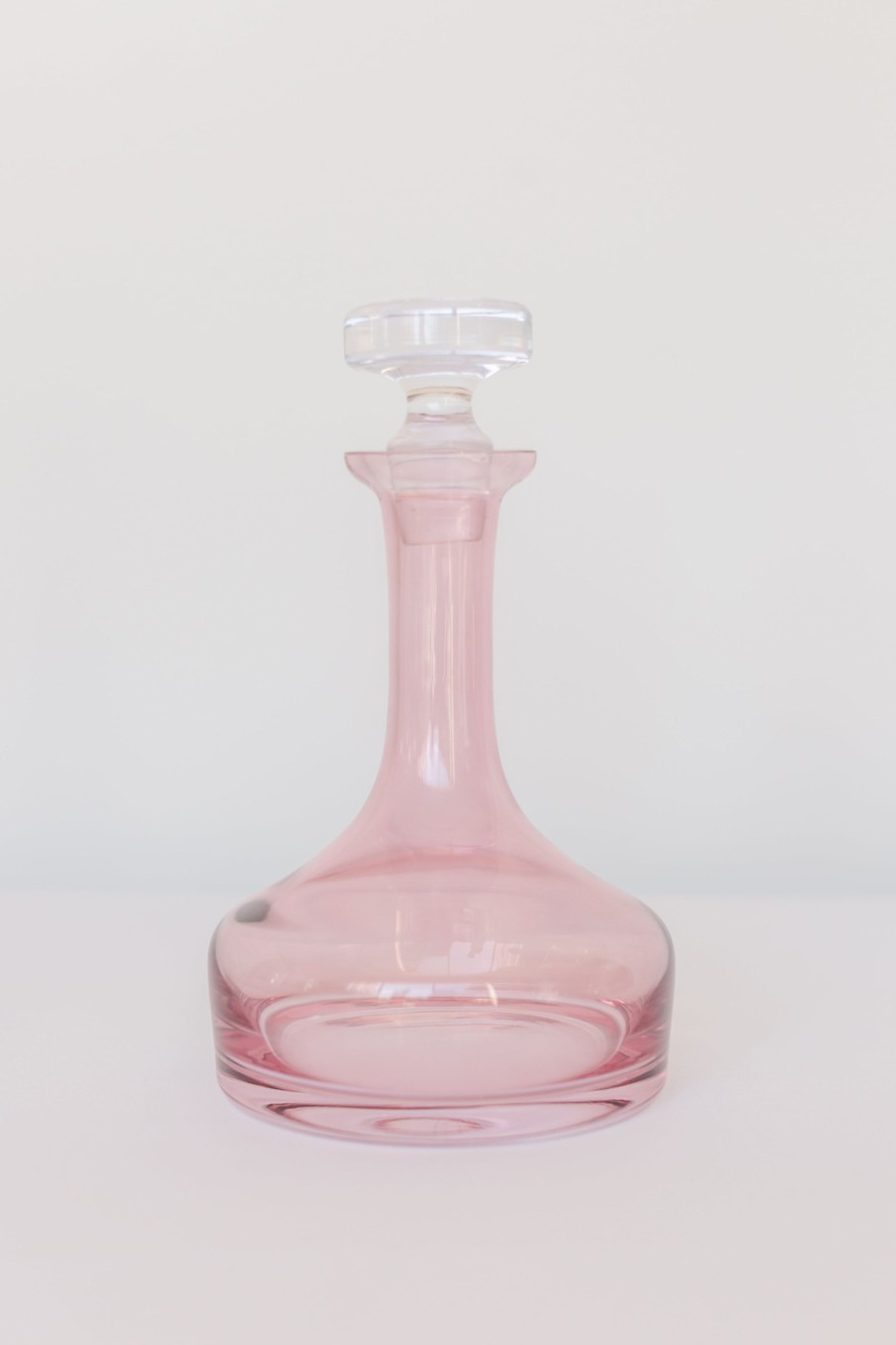 Glassware Estelle Colored Glass | Estelle Colored Decanter- Vogue {Rose}