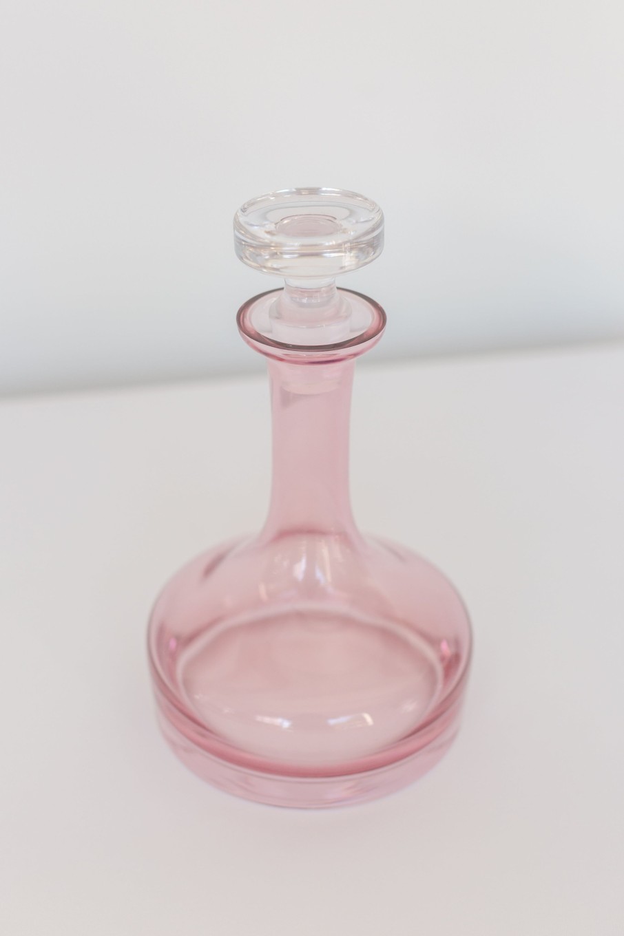 Glassware Estelle Colored Glass | Estelle Colored Decanter- Vogue {Rose}