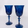 Glassware Estelle Colored Glass | Estelle Colored Regal Goblet - Set Of 2 {Midnight Blue}